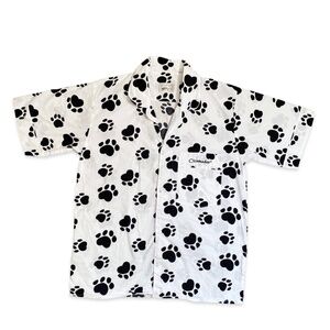 Paw print Pajama Top by Clonhadas